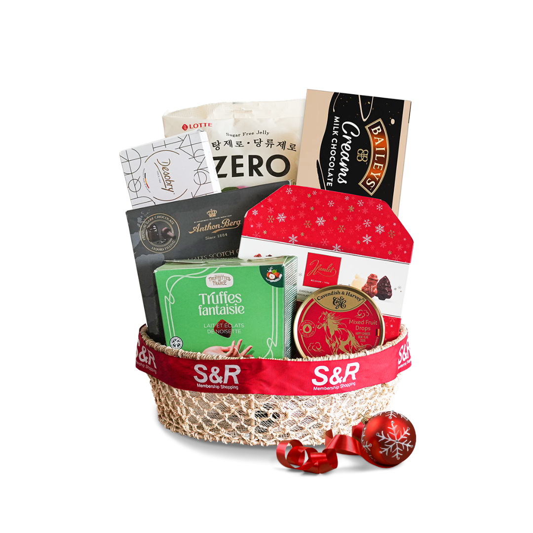 S&R Merry Mix-Up Holiday Basket S&R Merry Mix-Up Holiday Basket
